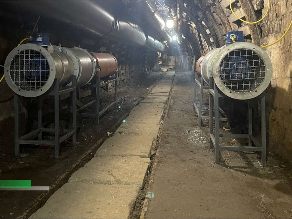 System Vampire w Kopalni Doświadczalnej Barbara