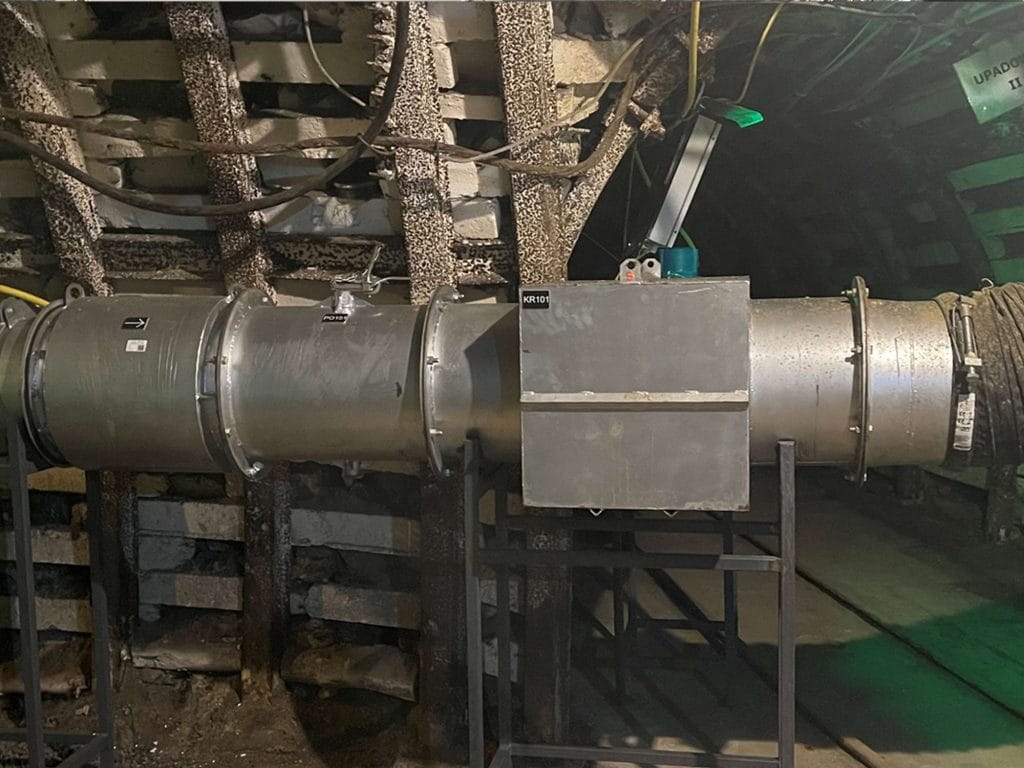 System Vampire w Kopalni Doświadczalnej Barbara